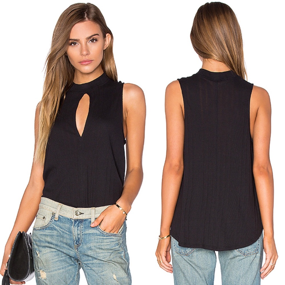 NWT Free People Faye Ribbed Tank